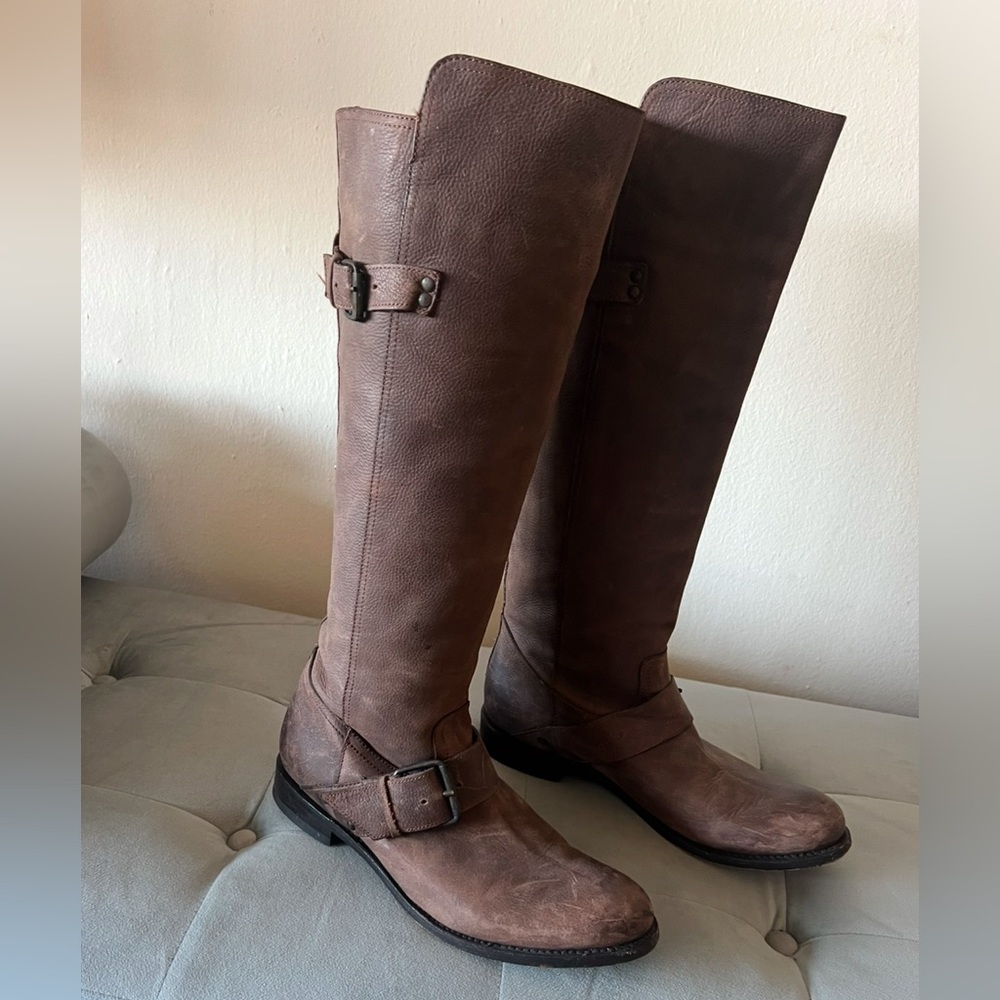 Dolce Vita Women’s Boot Size 9.5 in Brown Leather